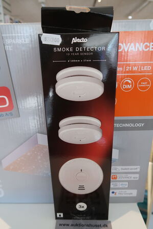 2 stk. Alecto SA20 3x - Smoke detector, 3 pack