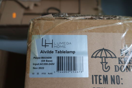 Bordlampe LUMEGA HOME Alvilde Tablelamp