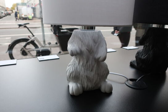 Bordlampe LUMEGA HOME Rabbit Black