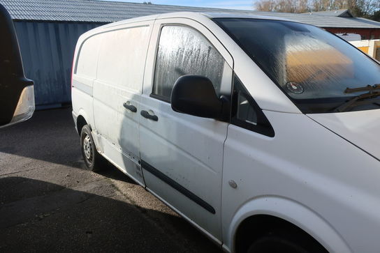 Varebil MERCEDES-BENZ Vito 109 CDI (bilen kan ikke starte)