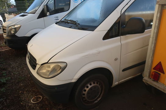 Varebil MERCEDES-BENZ Vito 109 CDI (bilen kan ikke starte)