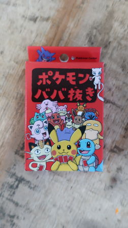 10 stk. spillekort Pokemon "Old Maid" Ooyama kort spil på Japansk