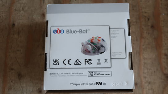 Robot Blue-Bot TTS