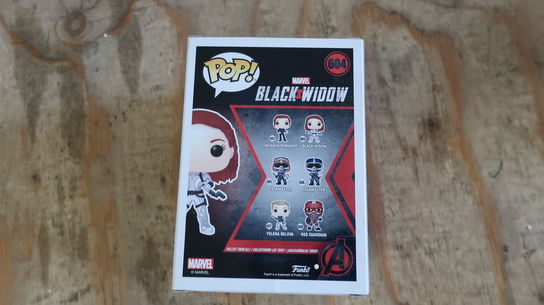 Popfigur Black Widow nr. 604 MARVEL