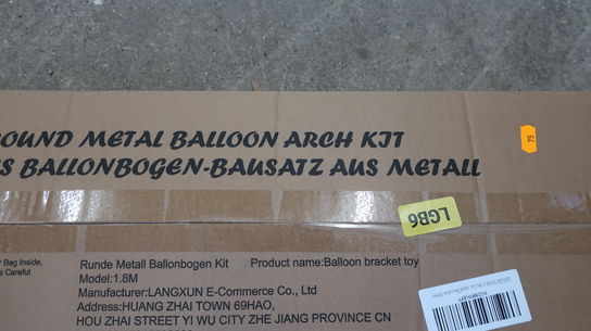 Ballonport kit 1,8 M