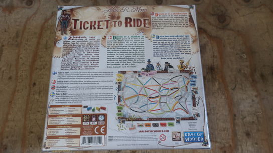 Spil "Ticket to Ride"