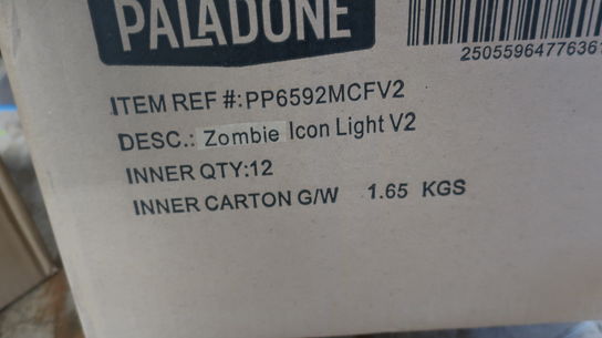 10 stk. figur PALADONE ICONS Minecraft Zombie Light