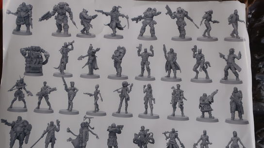 Diverse figurer ZOMBICIDE