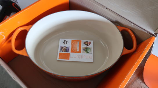 Gryde LE CREUSET Signature Oval Dutch med låg