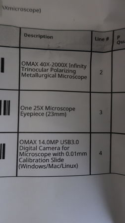 Mikroskop digitalkamera OMAX A35140U3