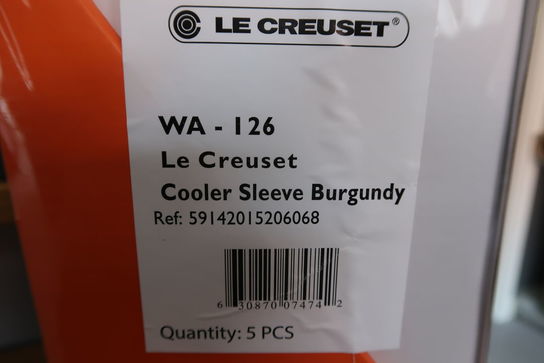 5 stk. Vinkølere LE CREUSET WA - 126