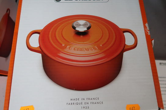 Gryde LE CREUSET 3.3L. Orange