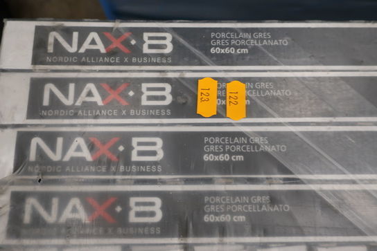 32 pk. Fliser NAXB 60x60 cm.