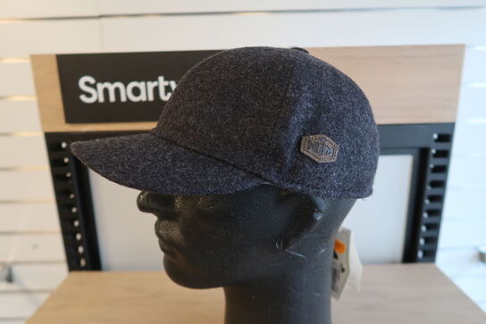 2 stk. Caps Merino Wool Anthracite