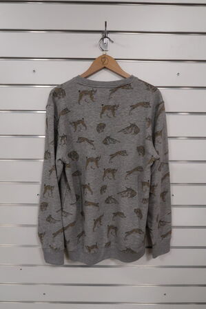 Chevalier Wildcat Sweatshirt Men, L Grey Lynx Melange