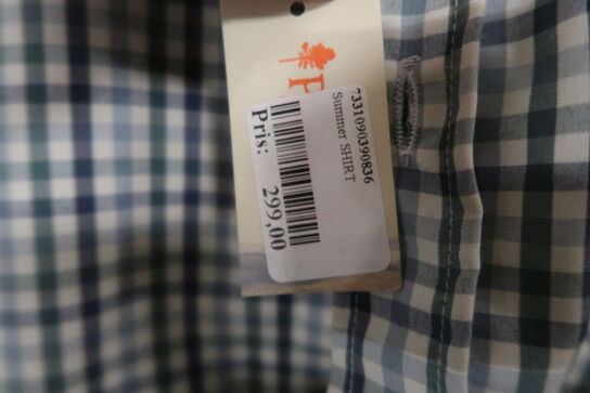 Pinewood Summer SHIRT Str. XL Blue