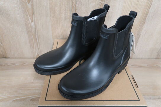 Aigle Carville Noir Rubber Boots str. 37