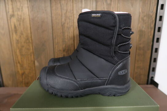 Keen Puffrider WP Chrilden Black/Steel Grey - Str. 34