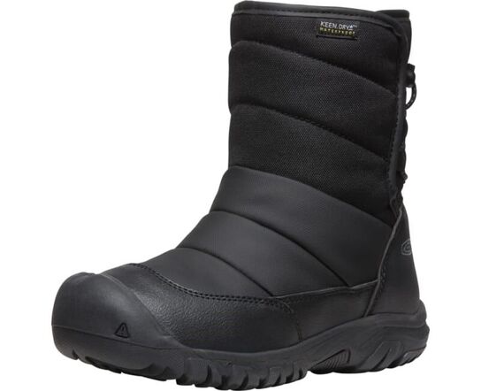 Keen Puffrider WP Chrilden Black/Steel Grey - Str. 35