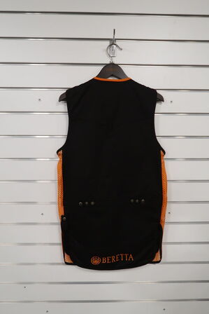 Beretta mans Silver Pigeon Vest Black orange