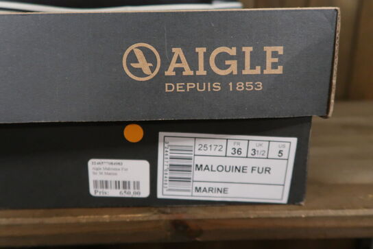 Aigle Malouine Fur Str 36 Marine