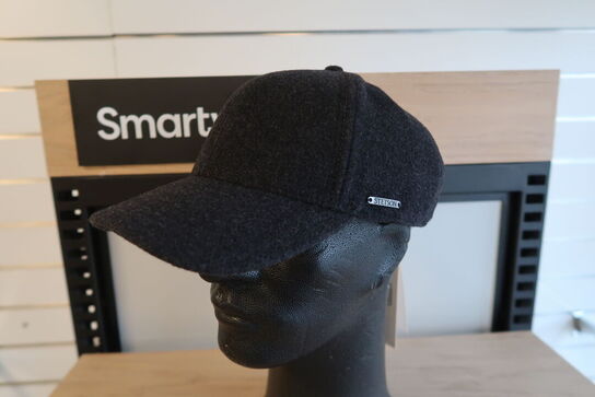 2 stk. Caps Merino Wool Anthracite