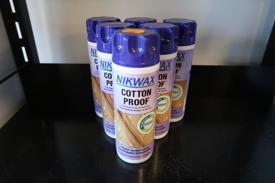 6 stk. NIKWAX Cotton Proof 300 ml