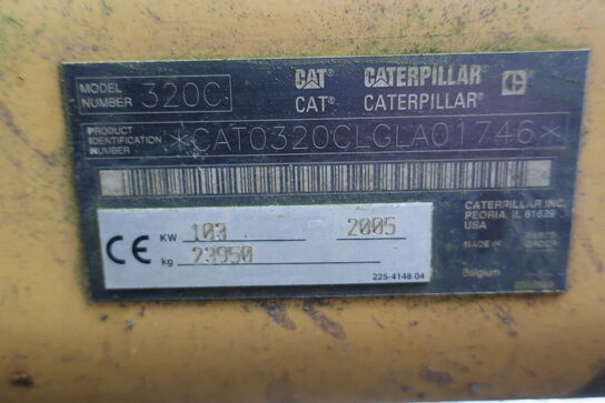 Gravemaskine CATERPILLAR 320C