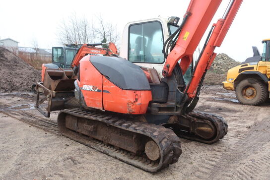 Gravemaskine KUBOTA KX080-3