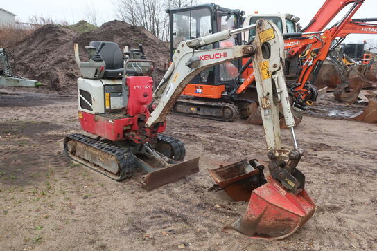 Minigravemaskine TAKEUCHI TB210R