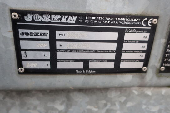 Slamsugervogn JOSKIN 8400ME