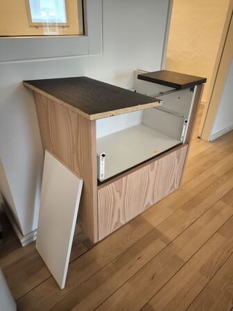 Badmøbel IKEA hack. Ikke komplet
