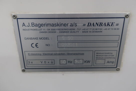 Dejæltemaskine DANBAKE S 50