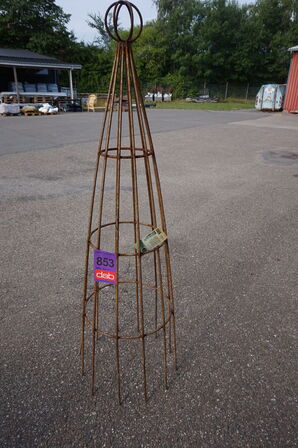 Claus Dalby blomsterstativ - Lavt kegleformet Rust 173 cm 