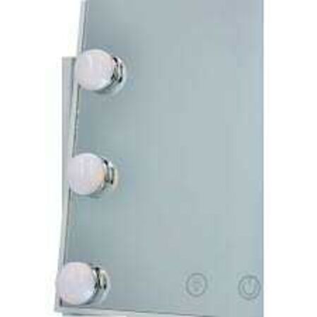 Essential makeupspejl m. LED lys 