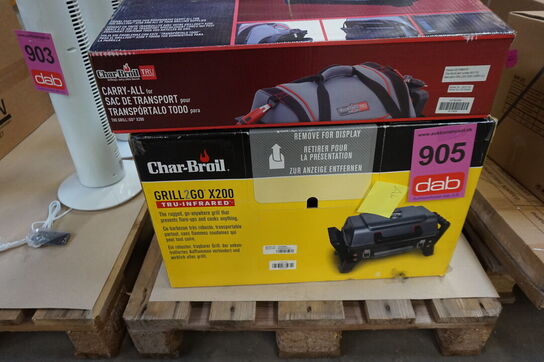 Char-Broil Gasolgrill Grill2Go X200 med Carry-all taske 