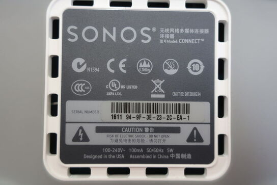 SONOS CONNECT