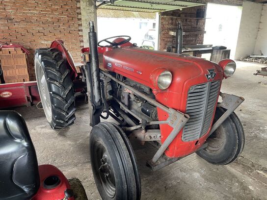 Traktor, MASSEY-FERGUSON 35 inkl. Frontlæsser