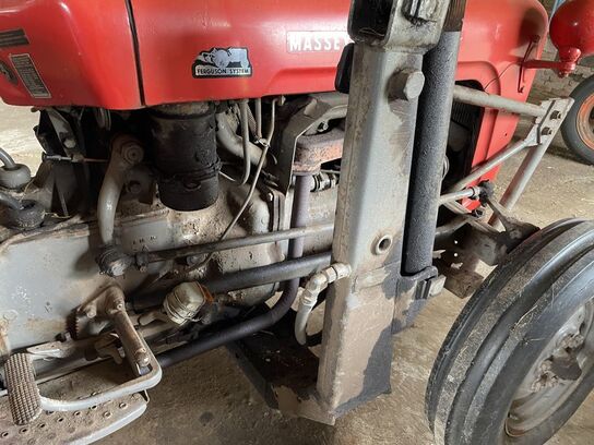 Traktor, MASSEY-FERGUSON 35 inkl. Frontlæsser