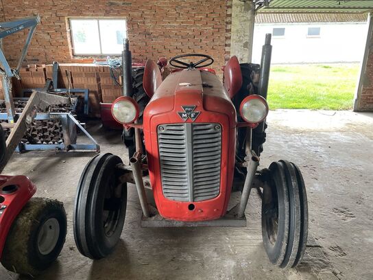 Traktor, MASSEY-FERGUSON 35 inkl. Frontlæsser