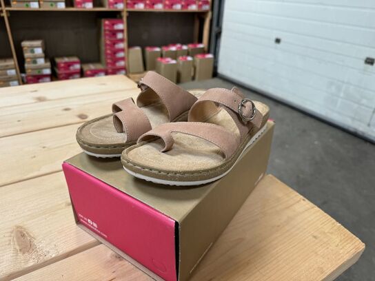 Slip on sandal med spænde udvendig Relaxshoe 942-013 - Str. 37