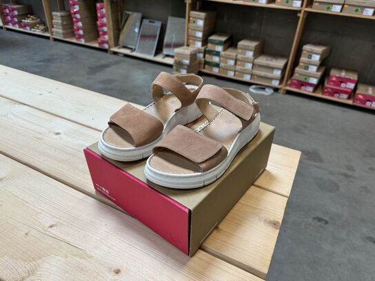 Sand sandal på lille hæl Relaxshoe 936-004 - Str. 39