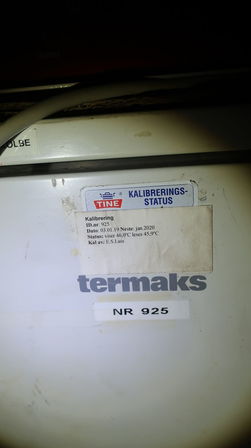 3 stk. Varmeskab TERMAKS T 1056