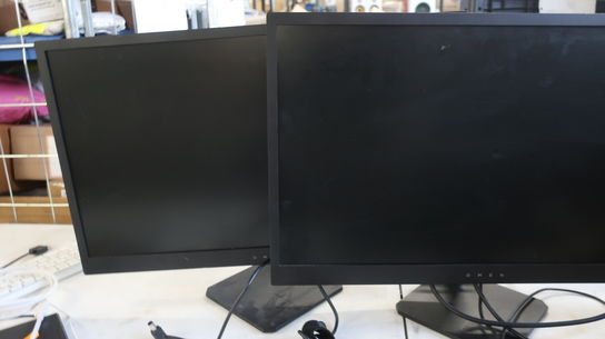 2 stk. computerskærme HP OMEN 25 24" Full HD LED 144Hz