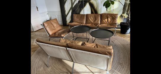 Sofagruppe, NORR11 MAN vintage læder/cognac