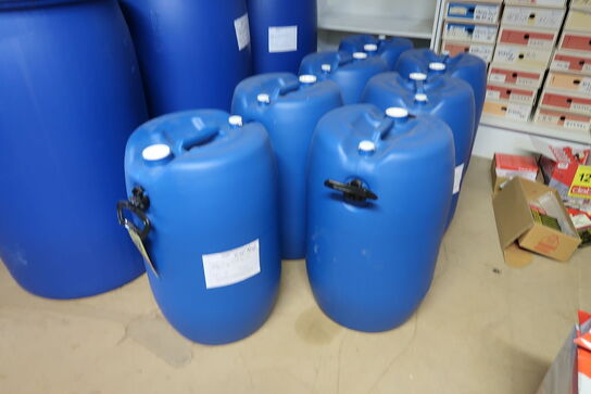 7 stk. Plasttønder 60 Liter 