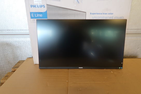 LCD Monitor, Philips E Line 28" 4K