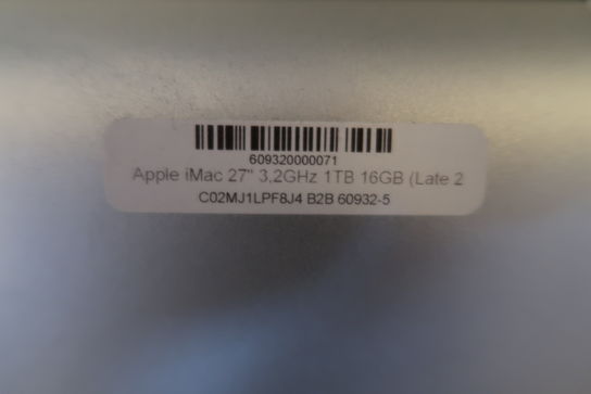 Apple imac 27" Late 2013