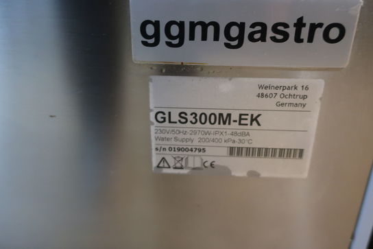 Glasopvaskemaskine GGMGASTRO GLS300M-EK