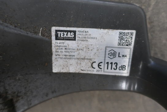 Kædesav TEXAS TS4518 (momsfri)